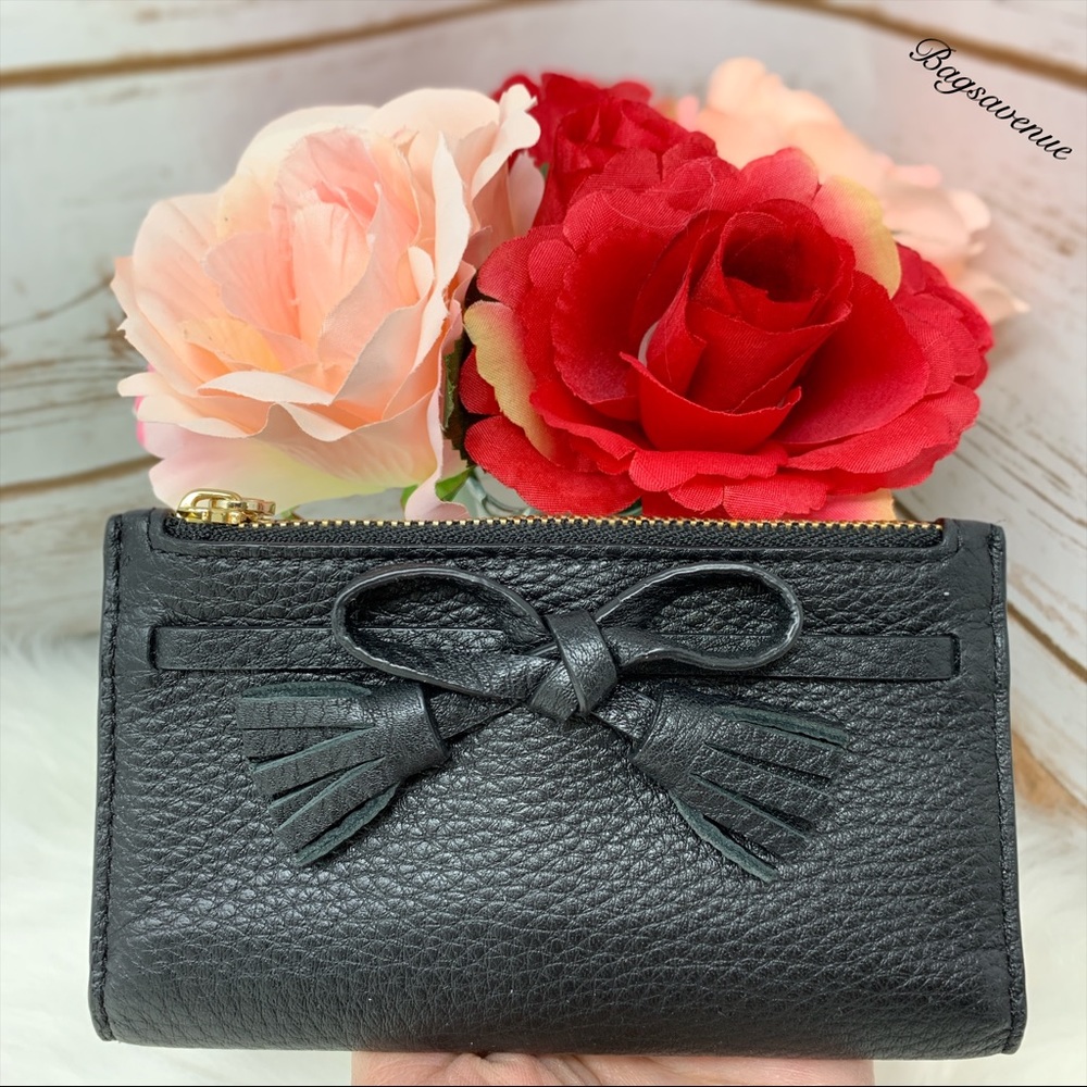 Hayes wallet warm Kate spade black black new - Picture 4 of 5